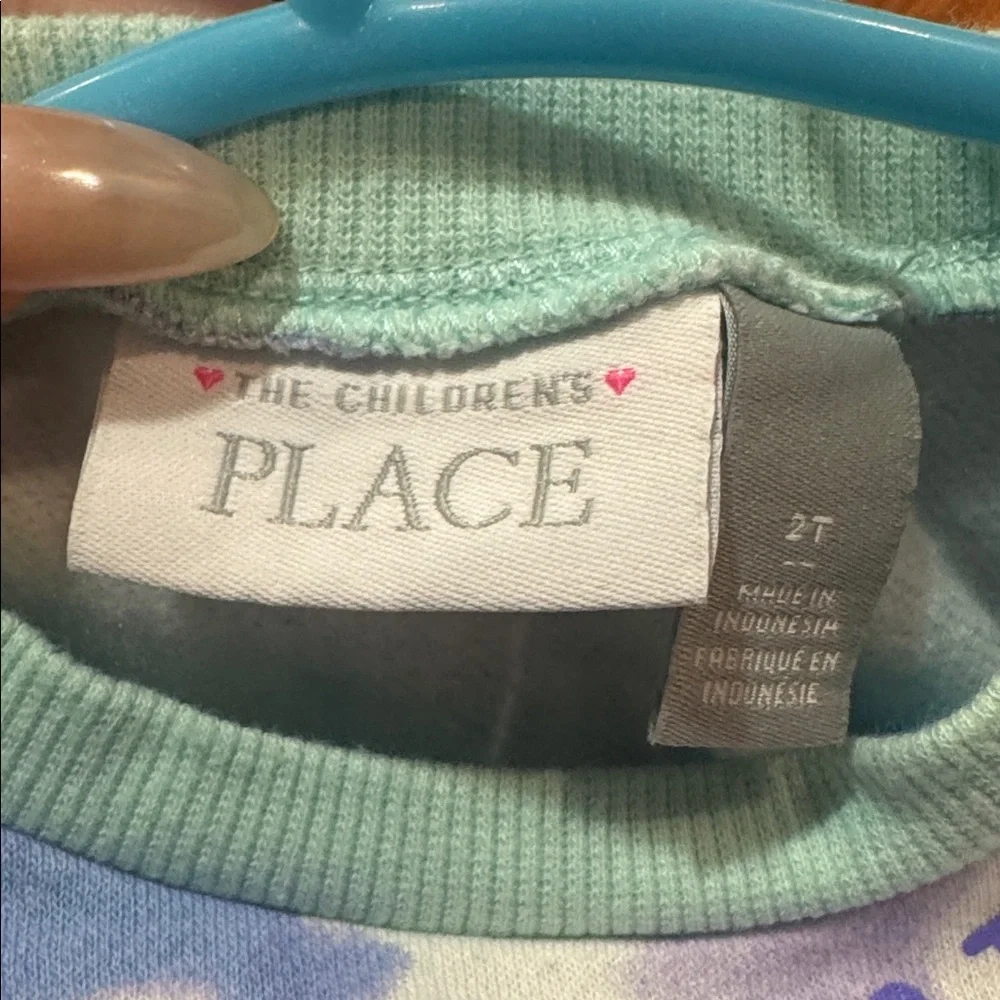 The Children's Place Tie-Dye Pajama Set - Blue and Purple